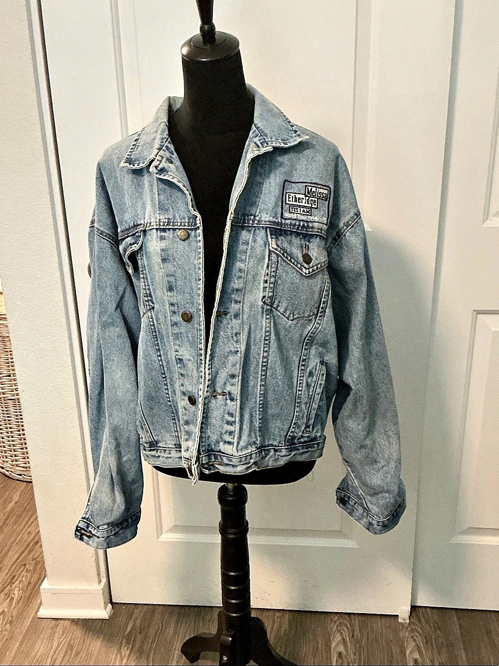 Melissa Etheridge Denim Jacket Size Medium